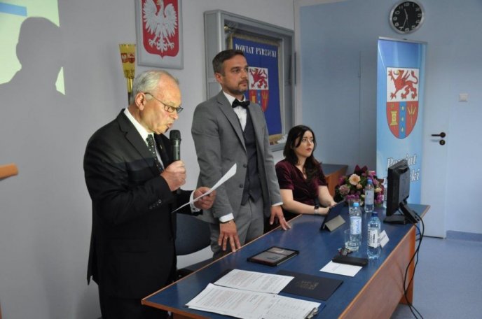 Inauguracyjna Sesja Rady Powiatu Pyrzyckiego.